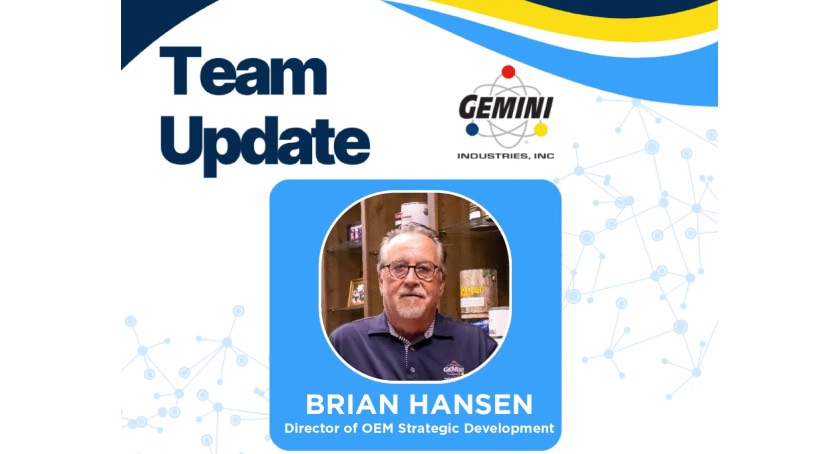 Gemini Names Brian Hansen Director of OEM Strategic Development